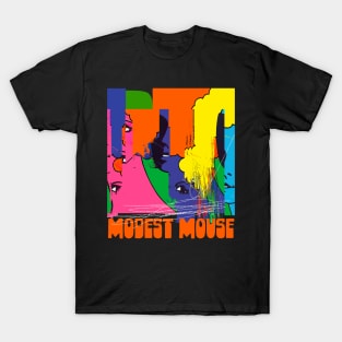 Modest Mouse ∆ Retro Style Original Fan Design T-Shirt